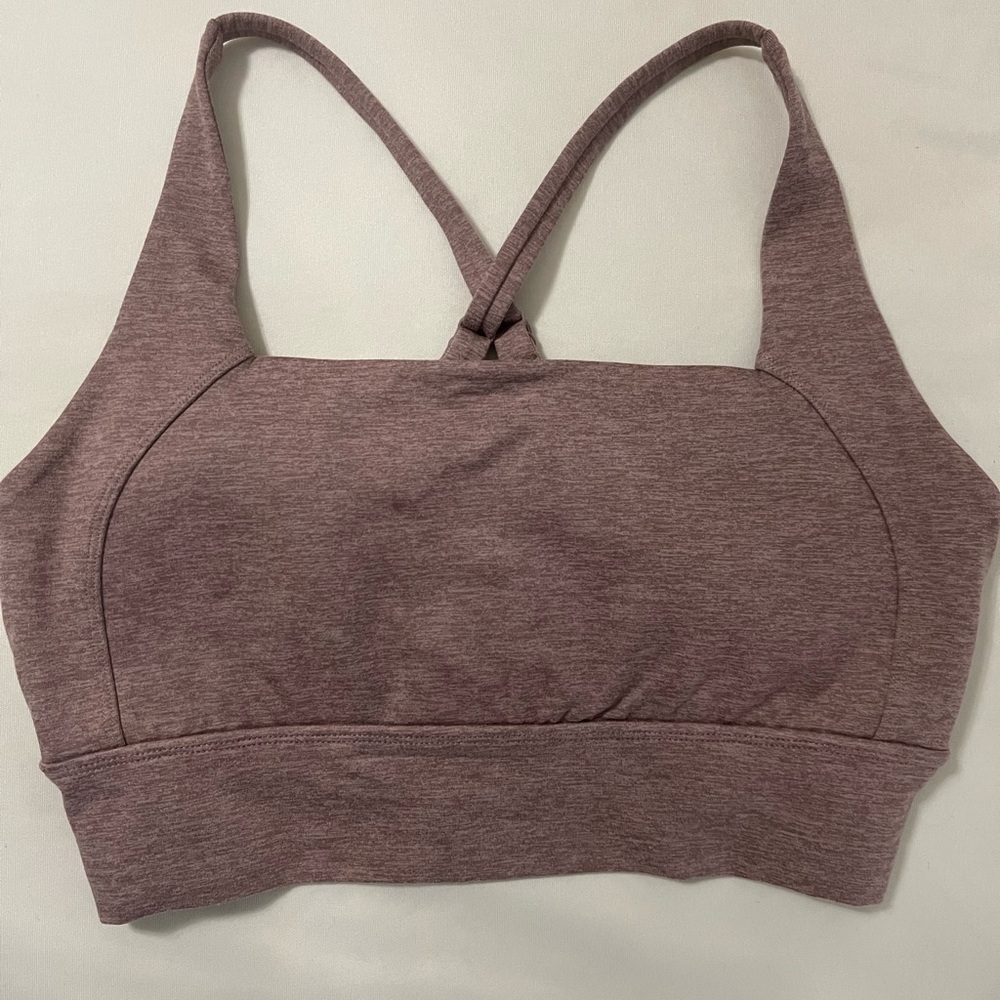 BuffBunny Brown Sports Bra with Racerback Design